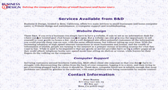 Desktop Screenshot of businessanddesign.com
