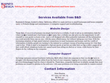Tablet Screenshot of businessanddesign.com